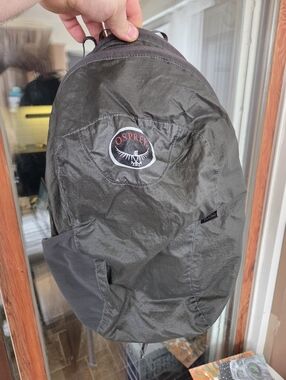 Osprey Ultralight Stuff Pack Sack 15L Dark Green Hiking Bag Lightweight